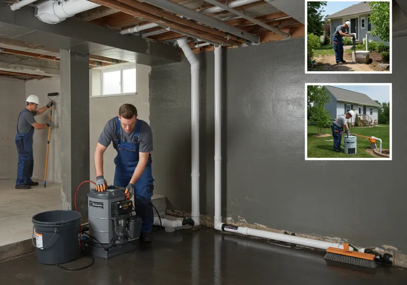 Basement Waterproofing and Flood Prevention process in Drexel, NC